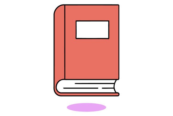 Cute Book Vector 3 for Educational and Creative Projects