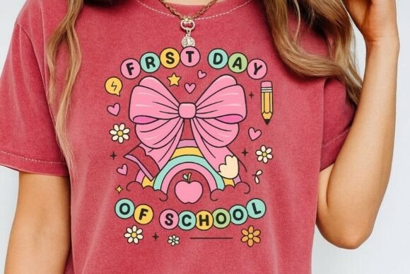 First Day of School SVG PNG