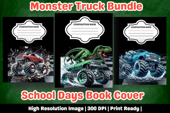 Monster Truck Book Covers