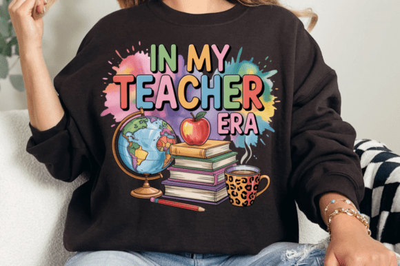 Retro Teacher Sublimation PNG: A Versatile Design for Creative Projects