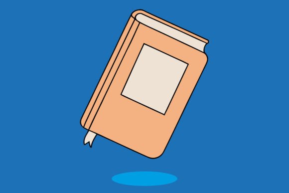 Vector Illustration of a Book 15